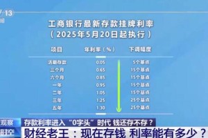利率进入“0字头”时代 有了闲钱还存不存？怎么存？