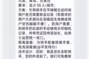 京东试点外卖员免费帮忙扔垃圾！每单补贴2毛钱？网友吵翻