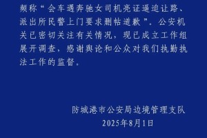 官方通报“女司机亮证逼迫让路事件”