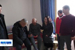 柳林：情暖百岁老人 新春慰问传温情