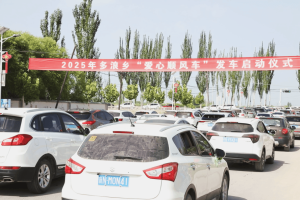 阿瓦提县158辆爱心顺风车发车 解群众出行难题