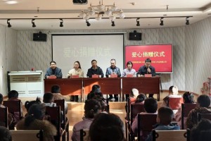 丽·新壹加壹公益协会举行木制玩具捐赠仪式