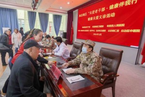 义诊志愿服务关爱和田银龄健康