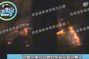 鹿晗结束工作后与友人乘车下班 途中下车呕吐