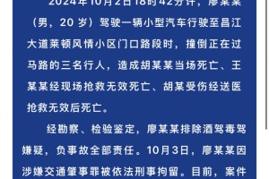 江西景德镇“一家三口被撞身亡”案开庭在即