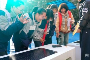 江西吉安：一堂走进低碳社区的实践课