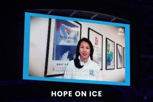 杨扬携众星办冰上慈善夜，温暖跨越山海抵达难民身边