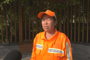 富平县环境卫生管理中心：双节同庆万家欢 精心扮靓满城新