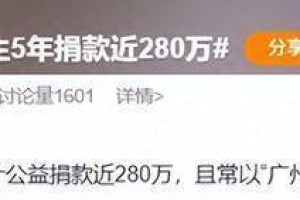 捐款修路的“广州樊先生”是樊振东，五年捐款近280万